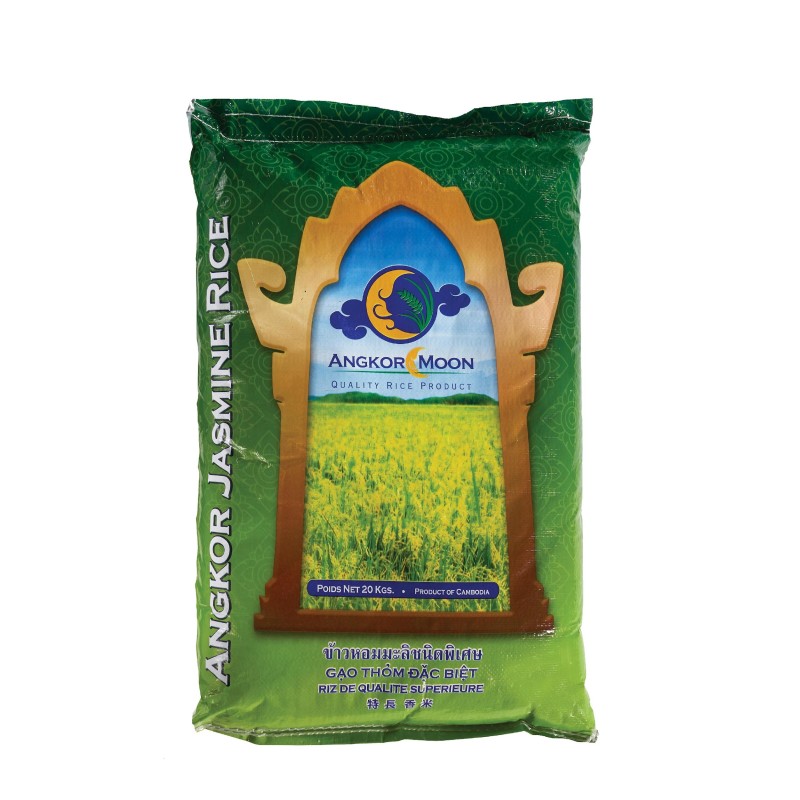 ANGKOR MOON RIZ JASMIN GREEN (茉莉香米 青标20KG)