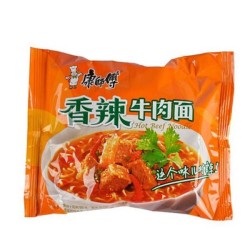 NOUILLE BOEUF EPICE KANGSHIFU (康师傅香辣牛肉面/箱)