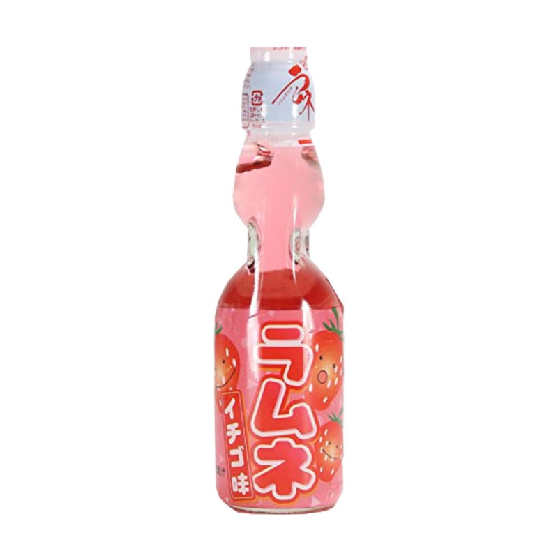 LIMONADE JAPONAISE FRAISE (日本弹珠汽水 草莓味 200MLx30/CT)