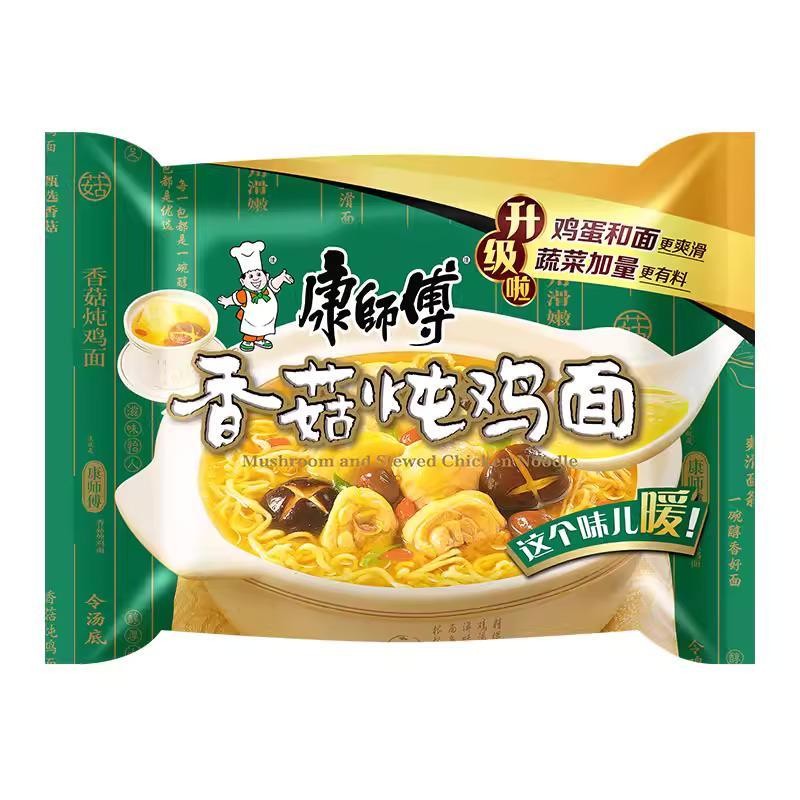 NOUILLE POULET MUSHROOM KANGSHIFU (康师傅香菇炖鸡面/箱)