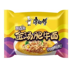 NOUILLE GOLDEN BOEUF KANGSHIFU (康师傅金汤肥牛面/箱)