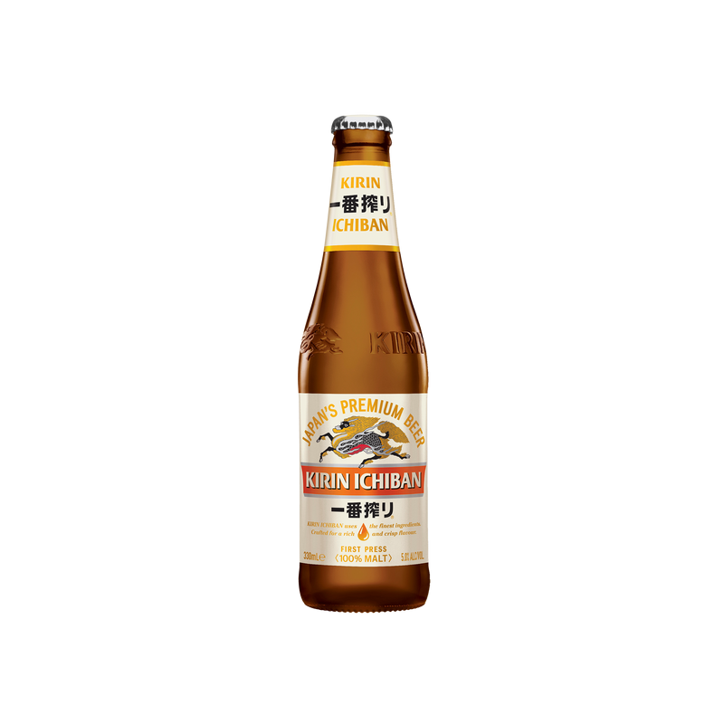 KIRIN ICHIBAN EN BOUTEILLE 麒麟啤酒 33CLx24/CT