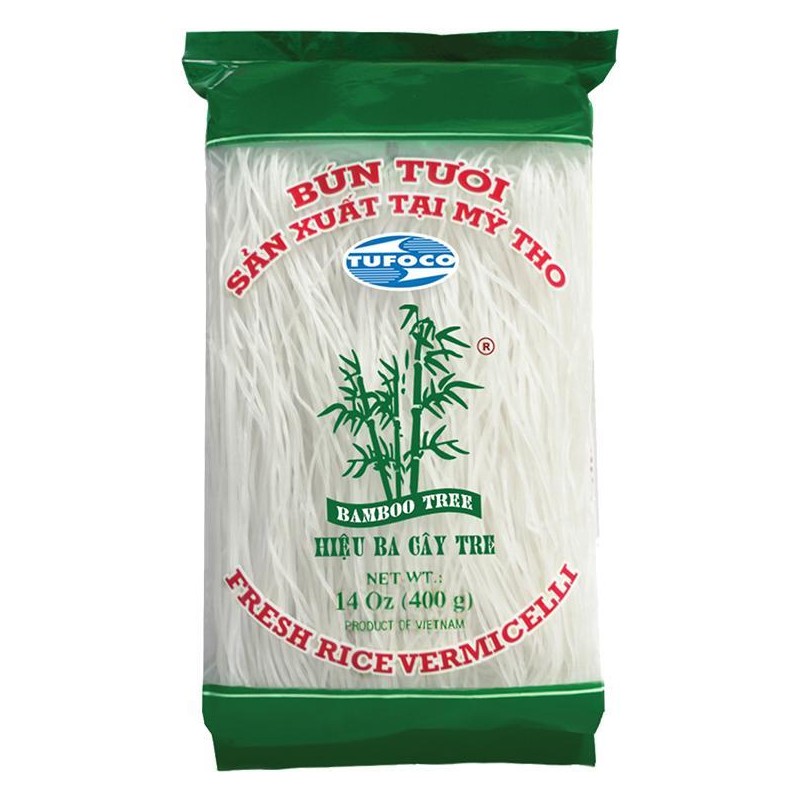 BAMBOO VERMICELE RIZ BUN TUOI 绿 越南米粉 (Bún Tươi) 400Gx30P/CT