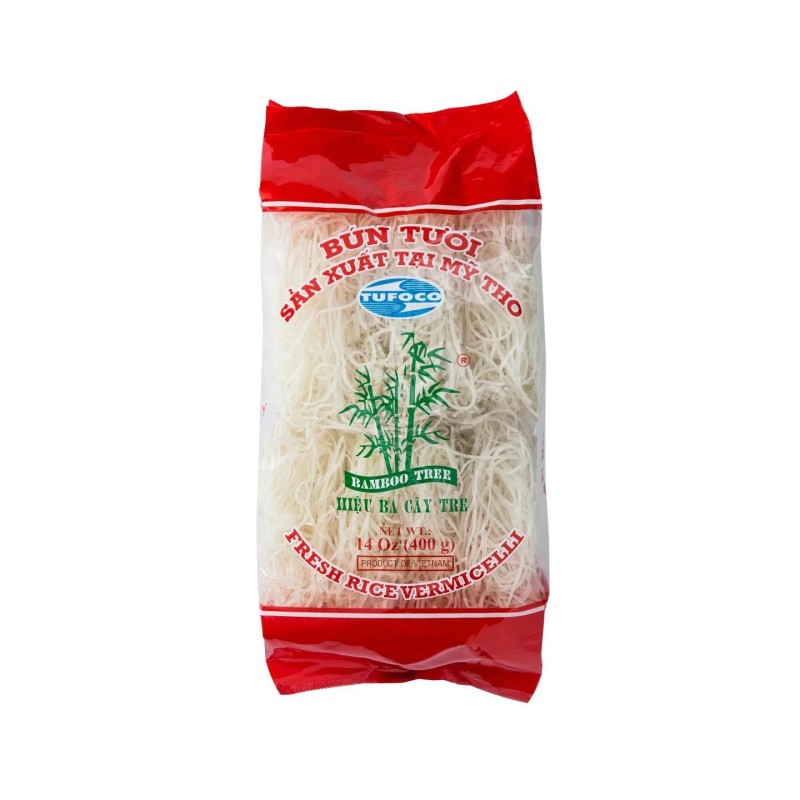 BAMBOO VERMICELE RIZ BUN TUOI 红 越南米粉 (Bún Tươi) 400Gx30P/CT