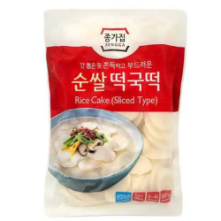 PATE DE RIZ TRANCHE (韩国年糕片/真空包)