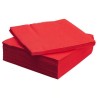 SERVIETTE PAPIER ROUGE红色餐巾纸 40×40 — 1800P/CT