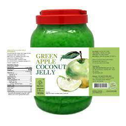 GELÉE DE COCO À LA POMME VERTE (青蘋果椰果(條))