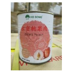 MORCEAUX DE PÊCHE EN CONSERVE (水蜜桃果肉罐頭)
