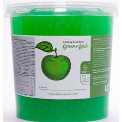 BILLES ÉCLATANTES SAVUER POMME VERTE (青蘋果味爆爆珠)