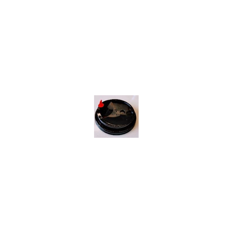 COUVERCLE DE GOBELET + BOUCHON EN FORME DE COEUR 90 NOIR (心型杯塞杯蓋 黑蓋紅心(中国))