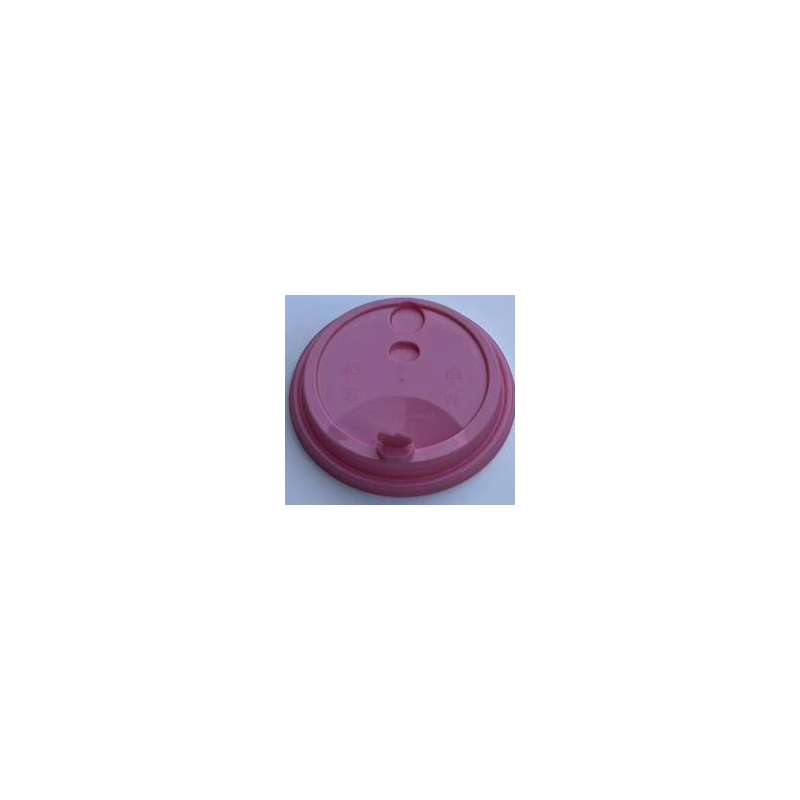 COUVERCLE DE GOBELET + BOUCHON EN FORME DE COEUR 90 ROSE (心型杯塞杯蓋 粉紅蓋)