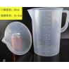VERRE DOSEUR EN PLASTIQUE AVEC COUVERCLE (塑料量杯+盖子)