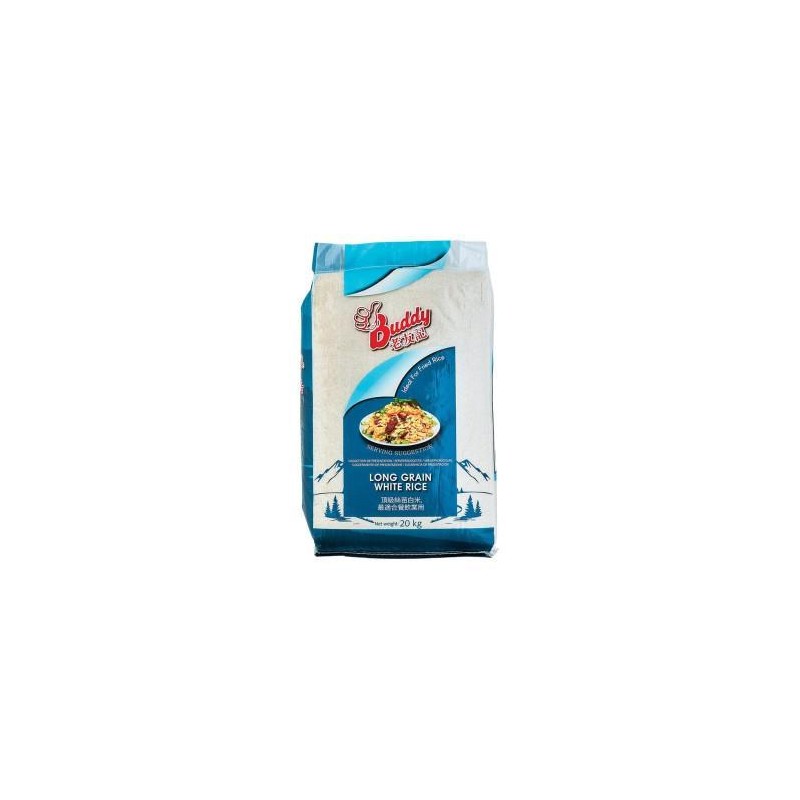 BUDDY LONG GRAINE BLANC RIZ 老友记丝苗20KG