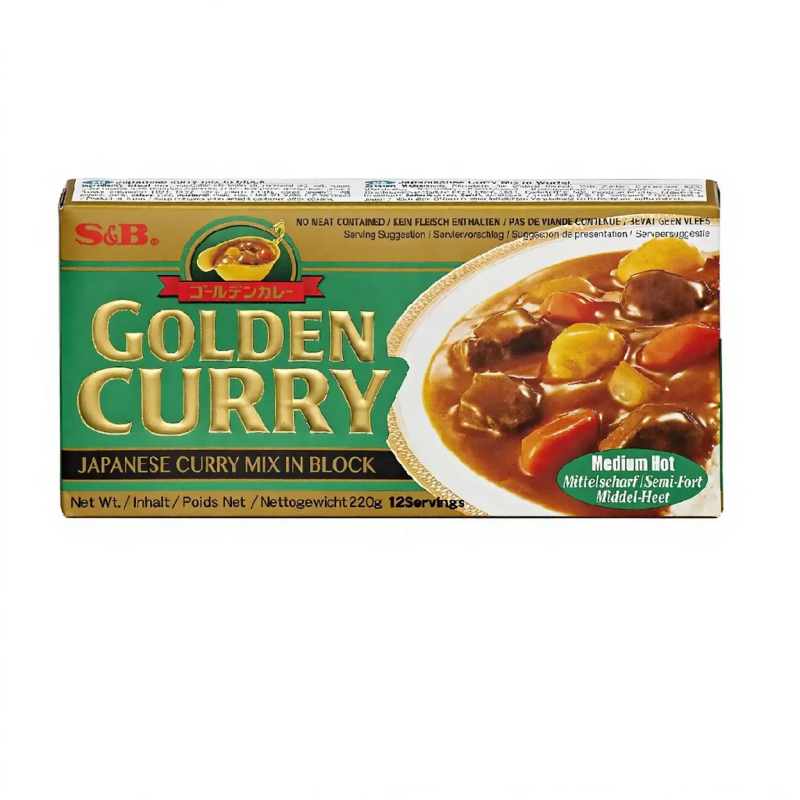 GOLDEN CURRY VERT S&B 日本咖喱 绿色