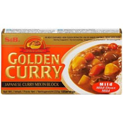 GOLDEN CURRY ORANGE S&B (日本咖喱 橙色)