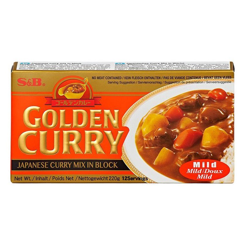 GOLDEN CURRY ORANGE S&B (日本咖喱 橙色)